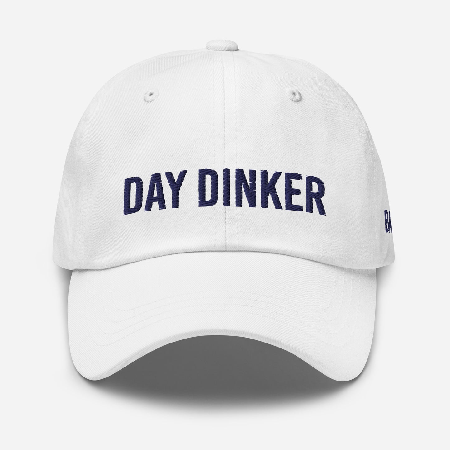BP Day Dinker - White with Navy