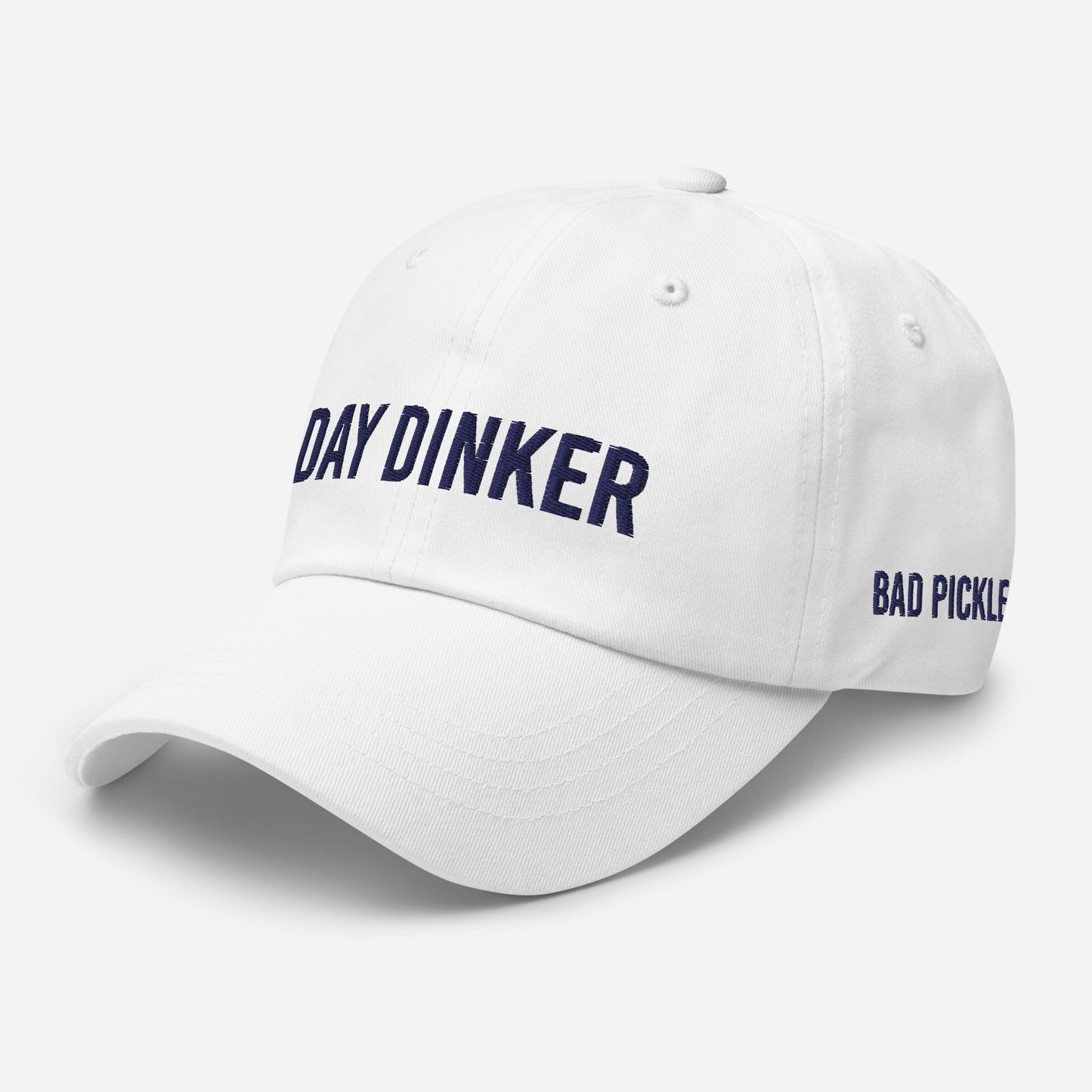 BP Day Dinker - White with Navy