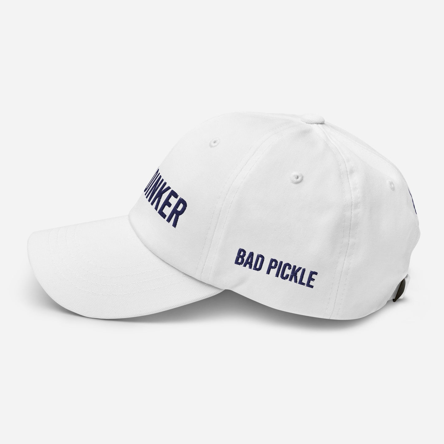 BP Day Dinker - White with Navy