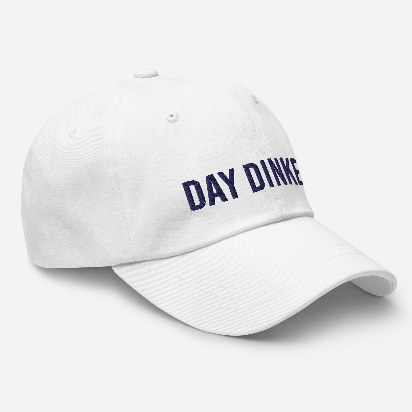 BP Day Dinker - White with Navy