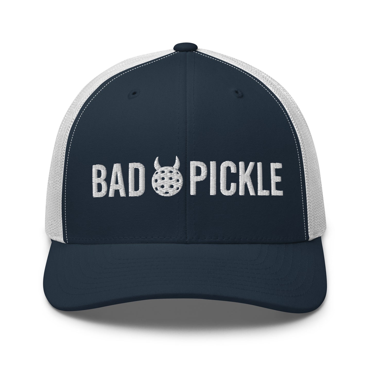 Bad Pickle Trucker Hat - Navy & White